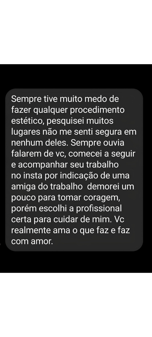 Depoimento real de paciente 13
